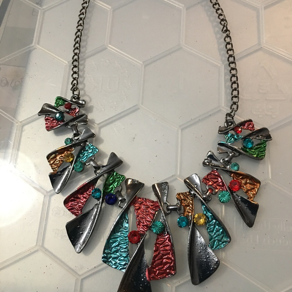 Mosiac Handmade Necklace- 📦 20